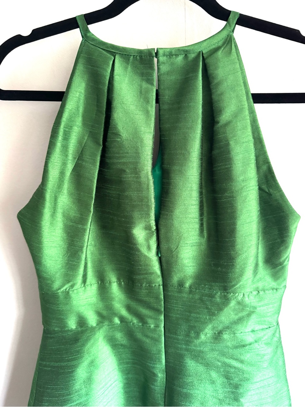 Alfred Sung Women’s' Emerald Green Fit-and-Flare Dress - Picture 5 of 8